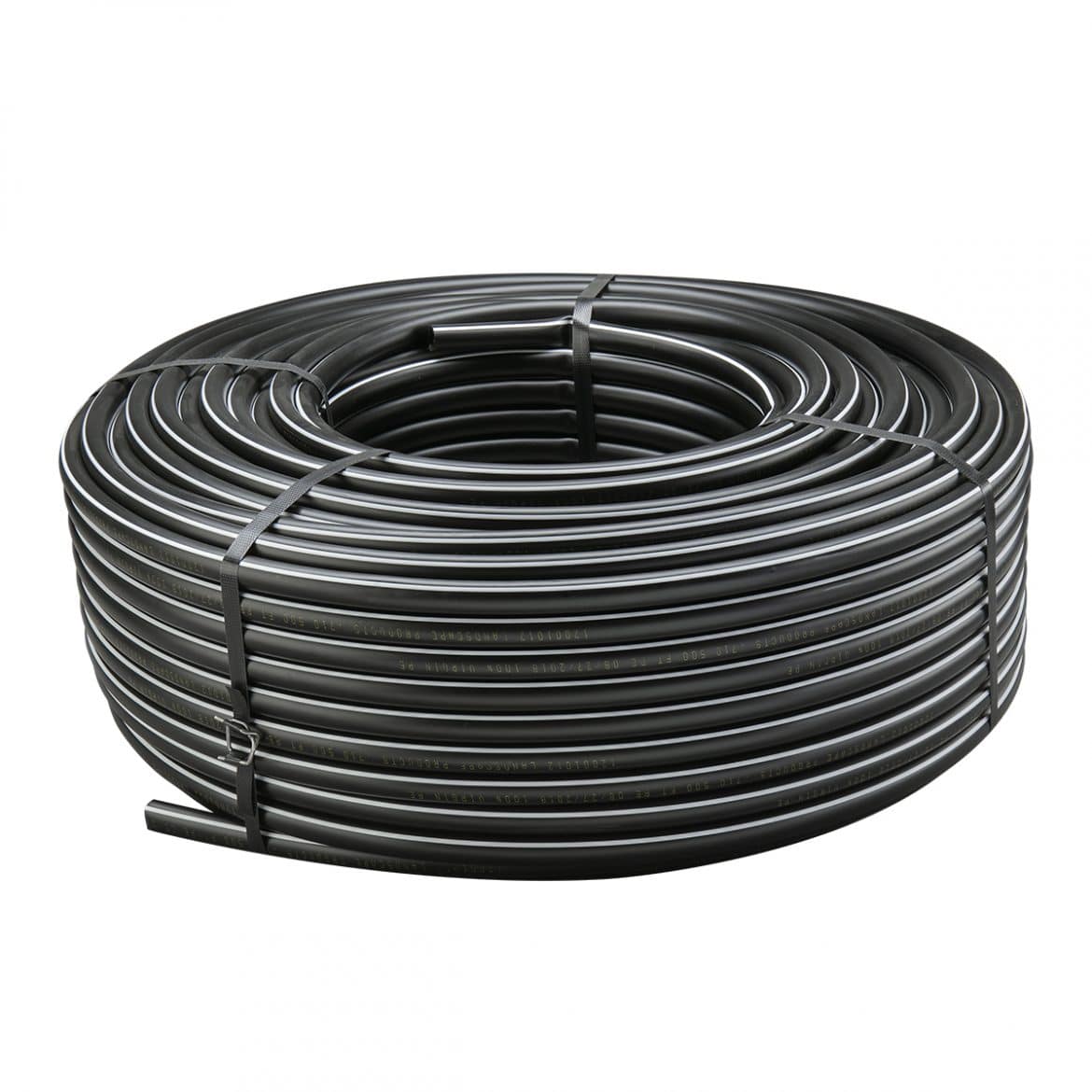 LP 710 1/2Inch x 500foot White Stripe Drip Tubing Landscape