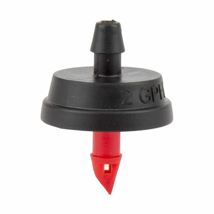 2.0 GPH Pressure Compensating Red Drip Emitter Landscape Products Inc.