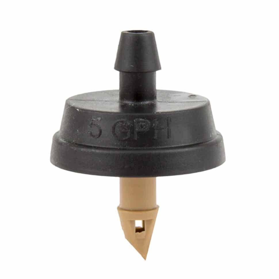 5.0 GPH Pressure Compensating Tan Drip Emitter Landscape Products Inc.