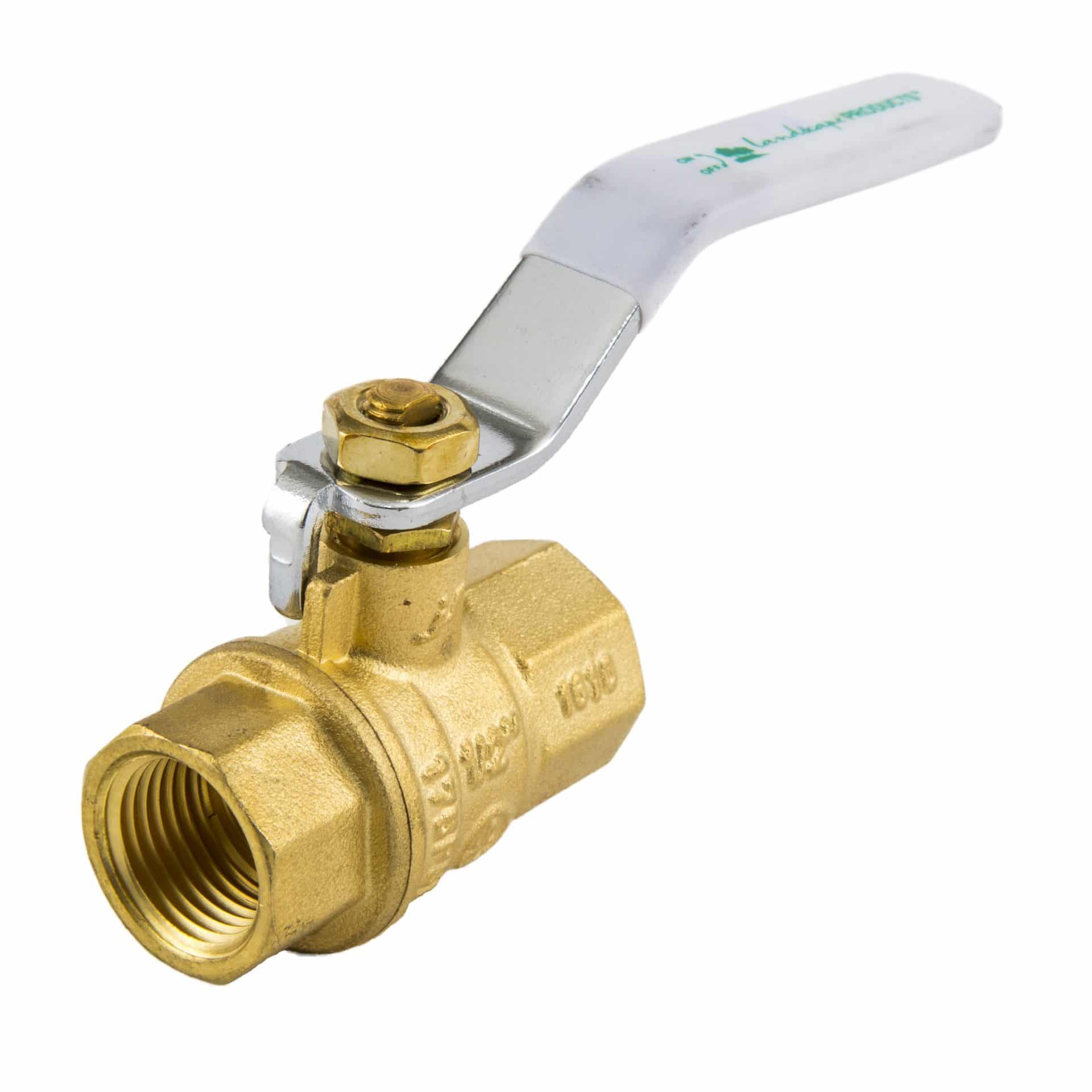 1/2-inch Full Port Brass Ball Valve - Landscape Products Inc.