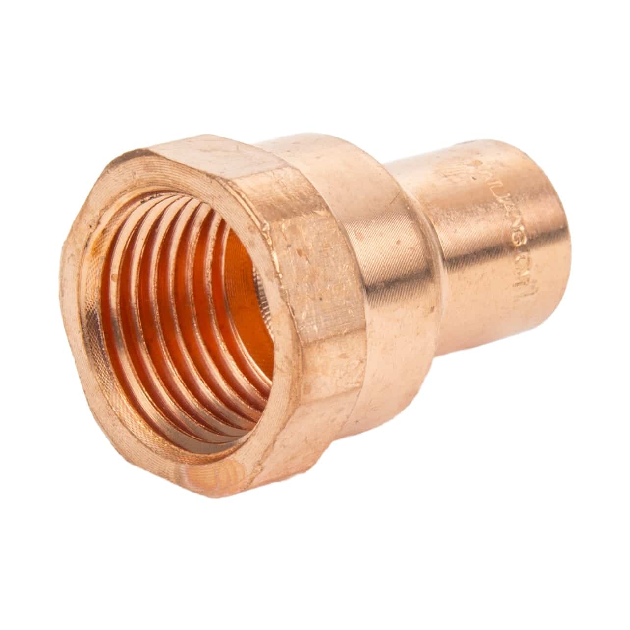 1/2-inch Copper Female Adapter with Male Solder - Landscape 