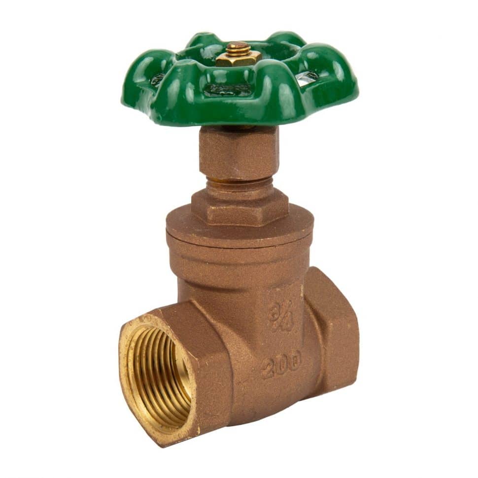 3 4 Inch Brass Gate Valve Landscape Products Inc