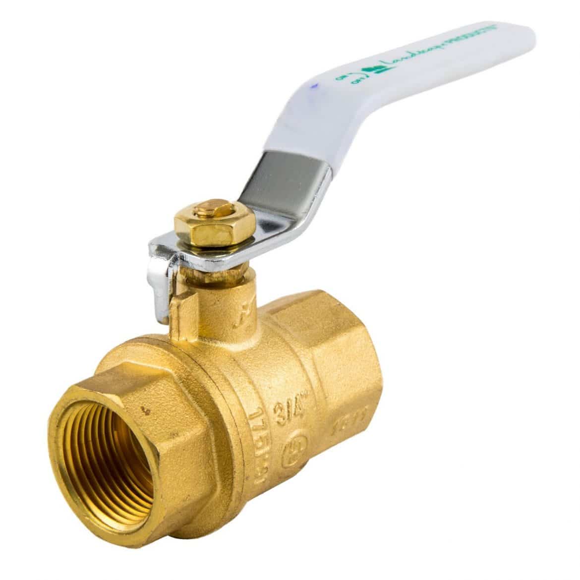 3/4-inch Full Port Brass Ball Valve - Landscape Products Inc.