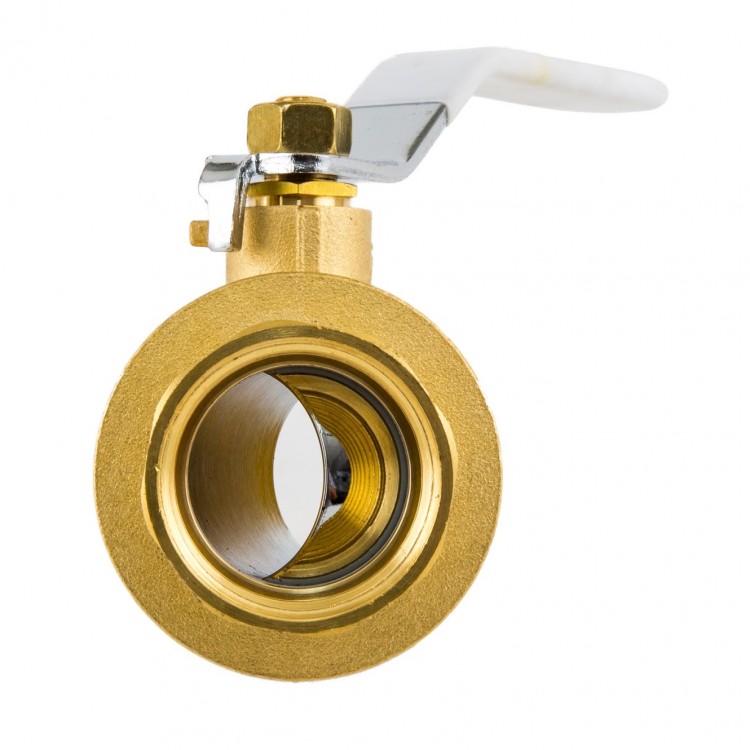 thumbnail interactive-video image 1 of 1/2 Inch Lead-Free Full Port Brass Ball Valve – Sweat Ends, UPC/UL/FM, Model CF-5001LF 1 of 4