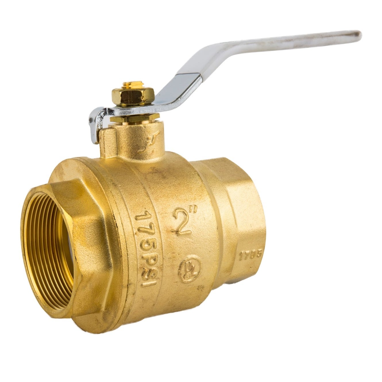 2-inch Full Port Brass Ball Valve - Landscape Products Inc.