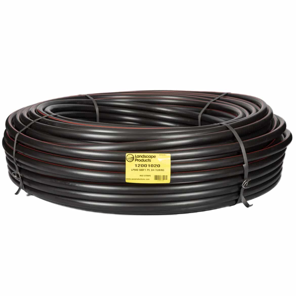 Discover the superior performance of our high-quality polyethylene (PE) tubing, a preferred choice for professionals in landscape and agriculture. Manufactured by Landscape Products, this premium tubing promises unwavering quality and resilience, tailored specifically for efficient drip irrigation systems. Every inch of our tubing is crafted for versatility. It's the go-to solution for connecting any drip/micro device to the water supply lateral, ensuring a seamless and efficient water flow. You can also attach it to the outlet of a buried emitter, bringing water to the surface with ease. Consider it the perfect leader to transition water from a buried hose to surface emitters or micro sprayers. We take quality seriously. That’s why all our PE tubing is made with 100% Dow Chemical 7510 material. With over 30 years of proven product quality, you can trust in the durability and performance of every piece. This material is celebrated for its excellent Environmental Stress Crack Resistance (ESCR), ensuring the tubing withstands the test of time and elements. Sun exposure is no match for our tubing. Infused with a minimum of 2% carbon black color, it’s engineered to resist the harmful effects of UV rays, maintaining its integrity and performance. Identification is swift with our red stripe feature. Instantly recognize and differentiate your irrigation system components, ensuring efficient maintenance and monitoring. Proudly made in the USA, every strand of our polyethylene (PE) tubing stands as a testament to top-tier craftsmanship, quality, and reliability. Elevate your irrigation systems to new heights of efficiency and durability, ensuring lush, thriving landscapes and bountiful agricultural yields.